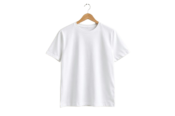 T-shirt regular uni — coupe confortable